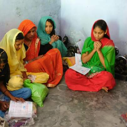 Non-Christian Indian women are overwhelmed by the God of the Bible who loves them, and many entrust their lives into His hands.