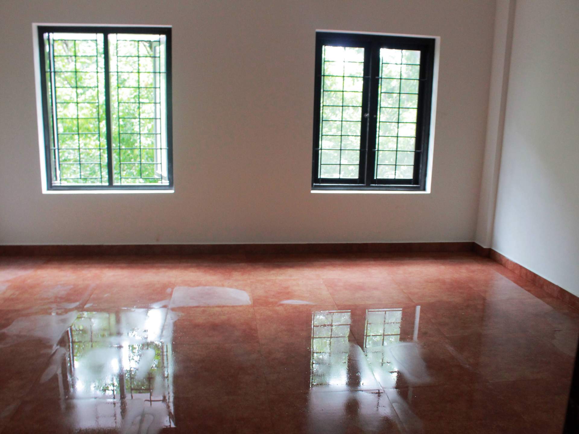 One of the new rooms from the expanded women’s dormitory at India Bible College and Seminary. This new dormitory now can house almost 200 women, up from the original 44.