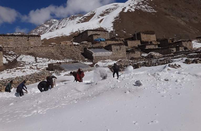 IBC Grads proclaim Jesus Christ to the people of remote Dho Tarp village.