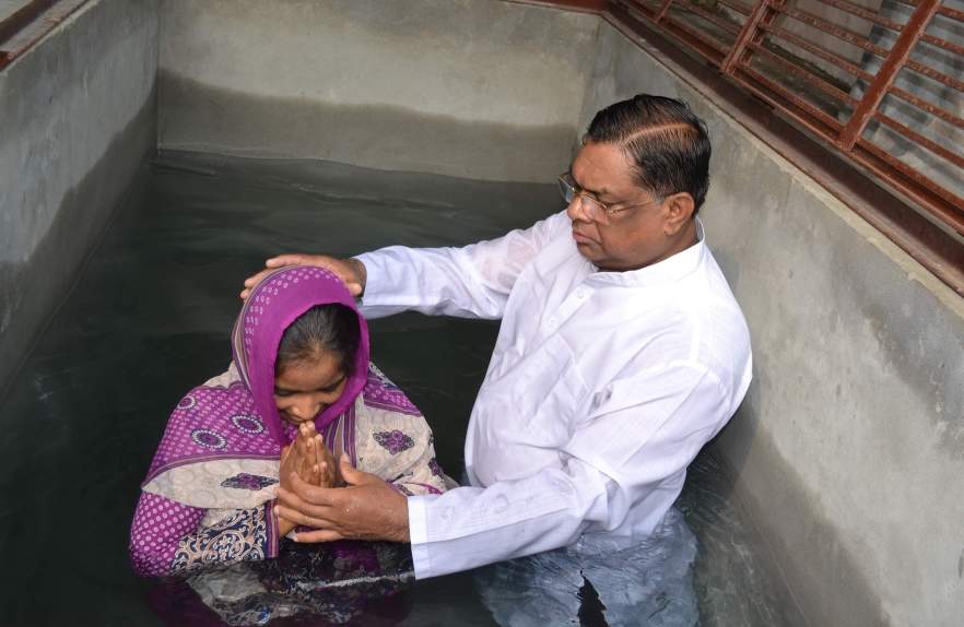 Hundreds of baptisms are taking place all over India during the pandemic, especially in parts of northern and central India.